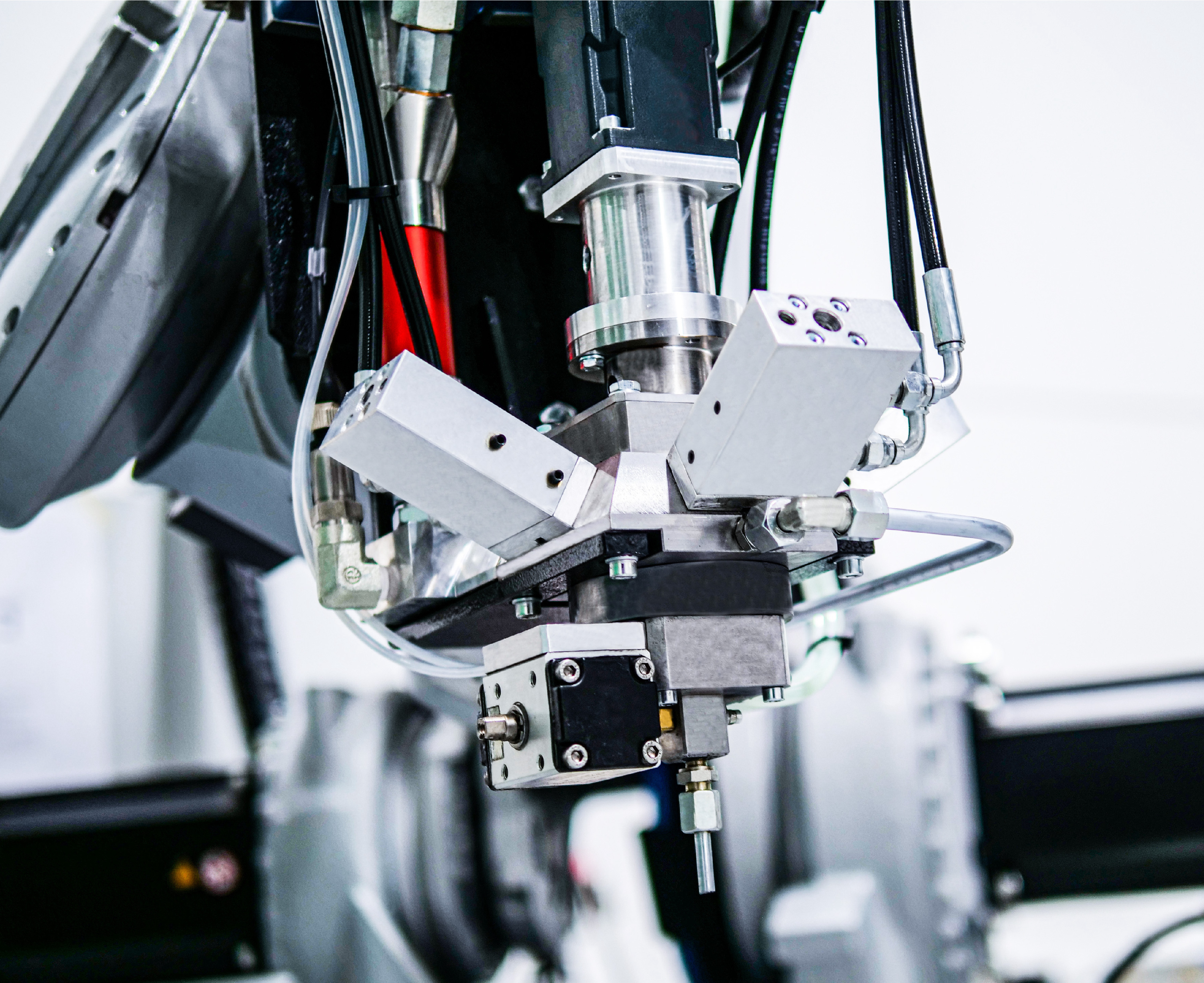 Testa di Miscelazione in primo piano